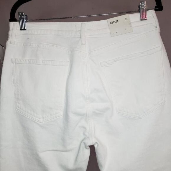 NWT AGOLDE Nico High Rise Slim in Radiate Size 31 - Picture 4 of 13